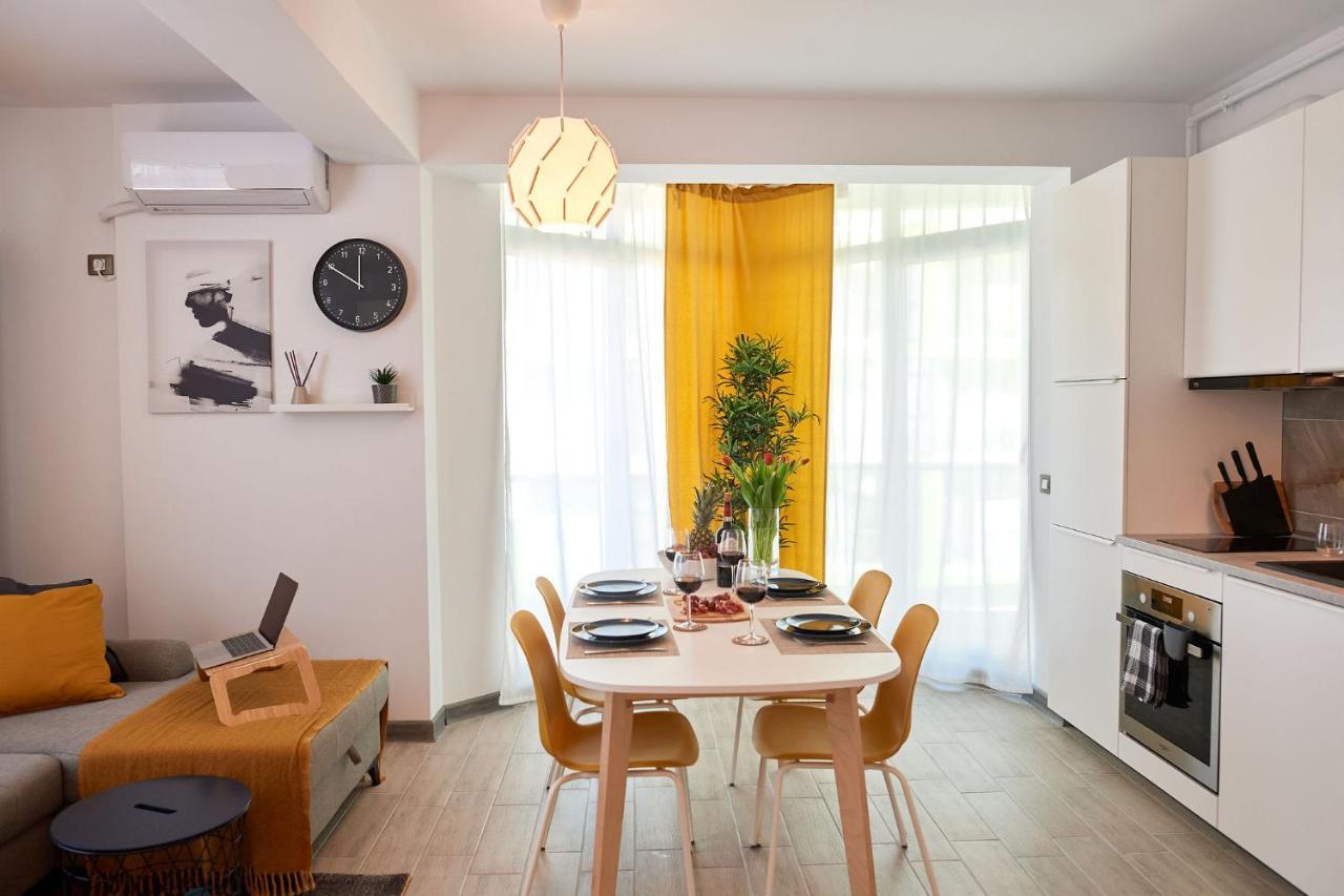 Năvodari Fineloft Sea View Apartment-Spa N Pools Beach Resort מראה חיצוני תמונה