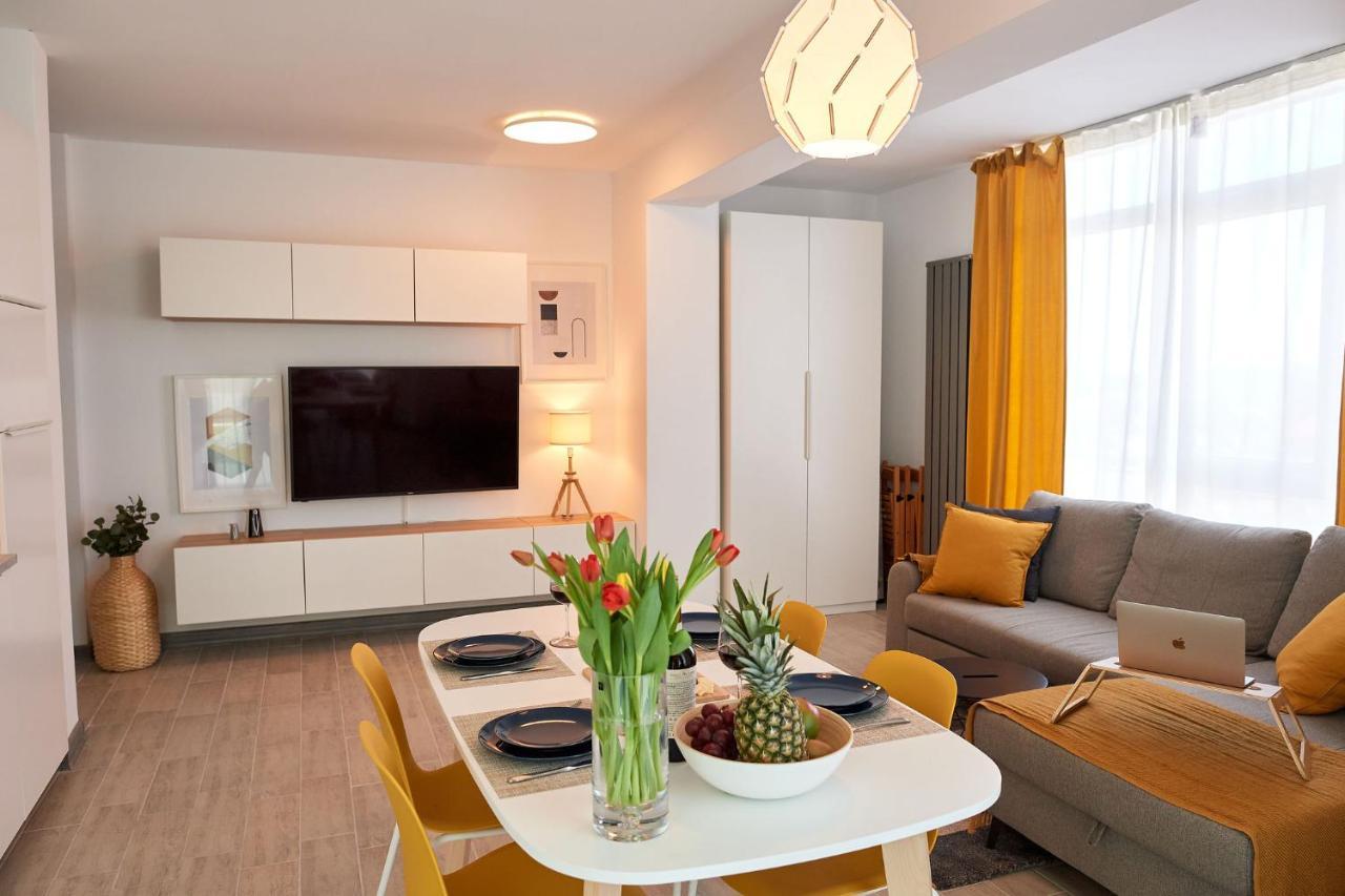 Năvodari Fineloft Sea View Apartment-Spa N Pools Beach Resort מראה חיצוני תמונה